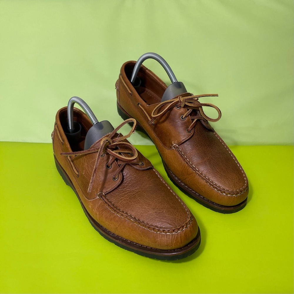 Allen Edmonds PUEBLO Leather Boat Shoes
